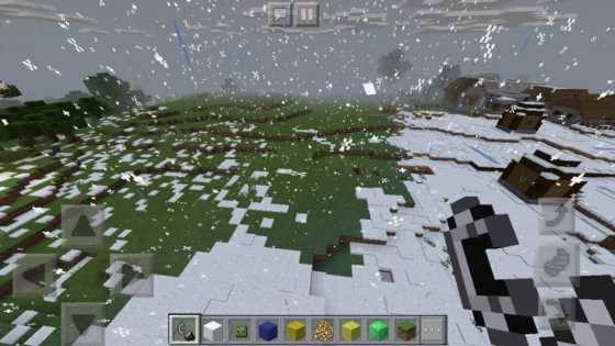 Minecraft 巨大クリスマスツリーを作ってホワイトクリスマスにする方法 Pe対応 スマホlaboホンテン