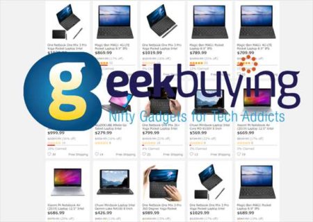 【GeekBuyingクーポン情報】小型ノートPCセール開催「CHUWI MiniBook Core-M3モデル」が＄416.99など