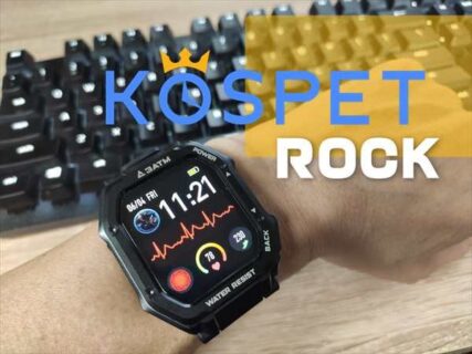 【レビュー】Kospet Rock ！血中酸素濃度＋血圧測定機能付きスマートウォッチ