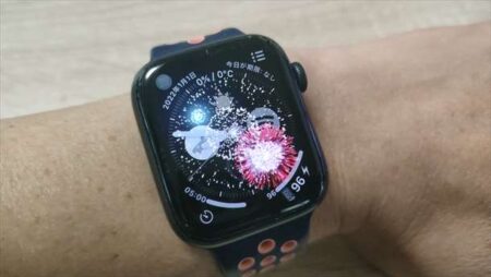 【Apple Watch】正月を祝う画面花火！今年も恒例の「ｘｘさん明けましておめでとうございます！」2022年元日