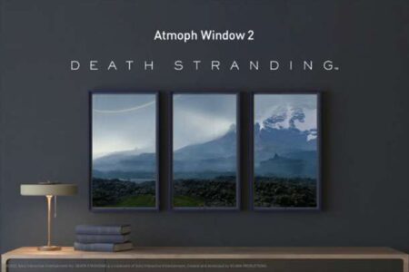 Atmoph Window 2 「DEATH STRANDING」の風景が楽しめる特別モデル発売！1月24日から