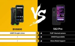 特殊カメラ搭載Androidスマホ2機種比較「BlackView BV8800」vs「CAT S62 Pro」