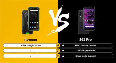 特殊カメラ搭載Androidスマホ2機種比較「BlackView BV8800」vs「CAT S62 Pro」