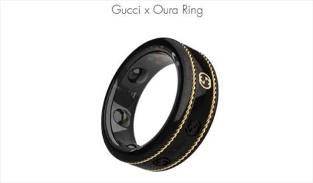 スマートリングがグッチとコラボ「Gucci x Oura Ring」発売！12万6500円