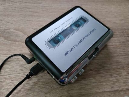 安くカセットテープの音源をmp3にデジタル変換してPCに取り込む方法！カセットプレイヤー「ezcap」【実機レビュー】
