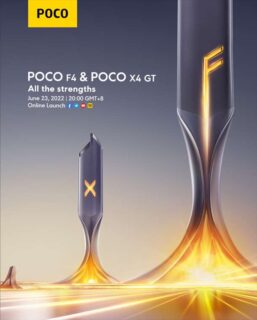 POCO F4 5G／ X4 GTが6月23日21時に正式発表＆発売！ワールドプレミアセールを開催