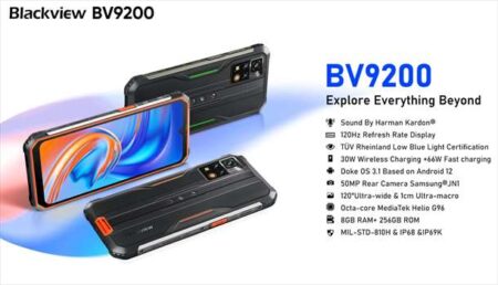 Blackviewから高スペックの新型タフネススマホ「BV9200」発表！2023年1月発売
