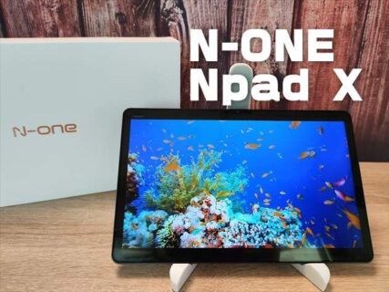 【N-one NPad X実機レビュー】メディア端末に最適な約11インチの大型Androidタブレット！