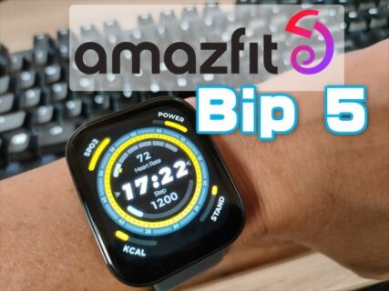 【実機レビュー】クーポンあり！Amazfit BIP5！GPS・通話機能ありで低価格のスマートウォッチ