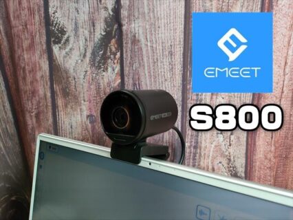 【実機レビュー】「EMEET S800」4Kストリーミング対応PCカメラ！ライブ配信にも使える本格WebCAM