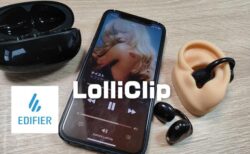 Edifier LolliClip実機レビュー！空間オーデオ・ハイレゾ対応の高音質イヤーカフイヤホン！耳を塞がないイヤホン