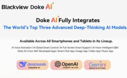 BLACKVIEWは3大ディープラーニングAIモデルを統合した「Doke AI」を発表