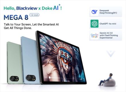【セール】新型13型タブレット「Blackview MEGA 8」発売！AI＋50MPカメラ搭載