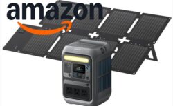 【30％オフセール】Ankerのコンパクトな ポータブル電源とソーラーパネルセット「Solix C300 Portable Power Station」