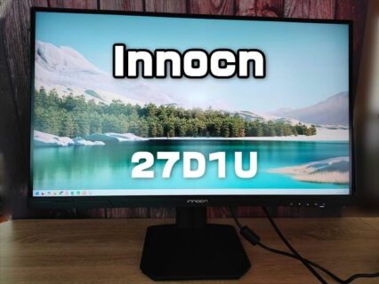 【実機レビュー】MacBook出力に最適化！低価格4Kディスプレイ「Innocn 27D1U」