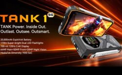 「Blackview Oscal TANK 1」サブ画面＆ナイトビジョンカメラ付きタフネススマートホン発売！