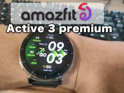【実機レビュー】Amazfit Active 3 premium！2万円台でマップ・3000nit・4ボタン搭載の「価格破壊」モデル