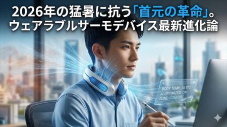 2026年版の着る冷蔵庫！ウェアラブルサーモデバイス2機種比較！