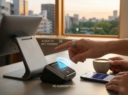 月額0円のスマートリング『RingConn Gen 2』クラウドファンディング登場