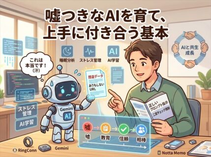 嘘つきなGeminiを「最強の相棒」に調教する方法：AIとの賢い付き合い方