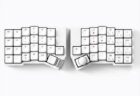 トラックボールとホイールを内蔵した左右分割キーボード「Keychron Orca echo」6月19日よりクラファン開始