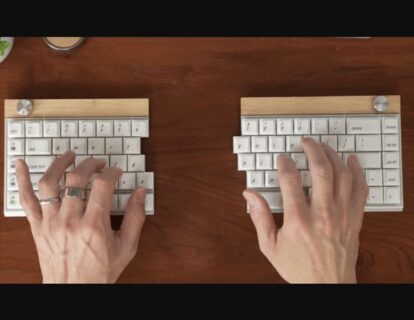 左右分離型ロープロファイルメカニカルキーボード「Jiffy75 LP」クラファンに登場