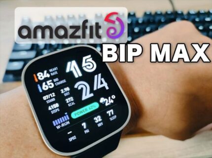 【実機レビュー】Amazfit BIP MAX！1万円台でオフラインマップなど全部入りのスマートウォッチ